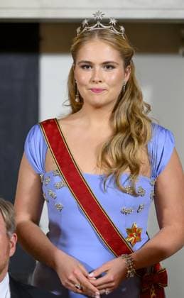 Amsterdam, The Netherlands, 2026-06-09 19:30:57 AMSTERDAM, 09-06-2026, Royal Palace Amsterdam At the invitation of His Majesty the King - King Willem-Alexander and Queen Maxima, the Federal President of Germany, Frank-Walter Steinmeier, is paying a state visit to the Netherlands. He is accompanied by his wife, Elke Büdenbender. PHOTO: NLBeeld POOL Mischa Schoemaker In the photo: The Royal Couple hosts a state banquet at the Royal Palace Amsterdam. King Willem-Alexander and the German Federal President deliver a speech. Her Royal Highness the Princess of Orange - Princess Amalia and Prince Constantijn are also present at the state banquet. Credit: NL Beeld Patrick van Emst  Copyright: xx x