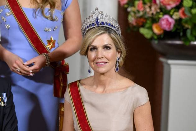 Amsterdam, The Netherlands, 2026-06-09 19:30:49 AMSTERDAM, 09-06-2026, Royal Palace Amsterdam At the invitation of His Majesty the King - King Willem-Alexander and Queen Maxima, the Federal President of Germany, Frank-Walter Steinmeier, is paying a state visit to the Netherlands. He is accompanied by his wife, Elke Büdenbender. PHOTO: NLBeeld POOL Mischa Schoemaker In the photo: The Royal Couple hosts a state banquet at the Royal Palace Amsterdam. King Willem-Alexander and the German Federal President deliver a speech. Her Royal Highness the Princess of Orange - Princess Amalia and Prince Constantijn are also present at the state banquet. Credit: NL Beeld Patrick van Emst  Copyright: xx x