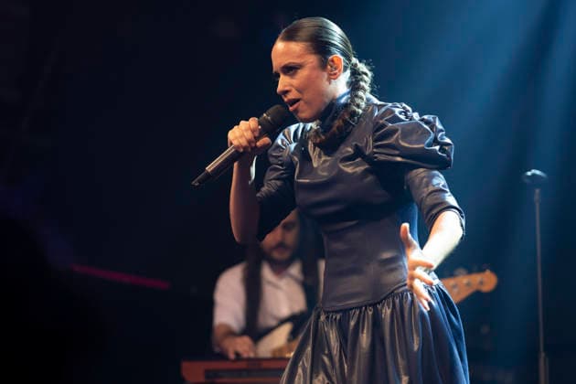 Blanca Paloma Performs in Madrid, Spain - 9 Jun 2026 Singer Blanca Paloma performs during her album launch performance, Trenza Magno, at the Teatro Magno in Madrid. Madrid Spain Copyright: xAtilanoxGarciax xSOPAxImagesx photos22646