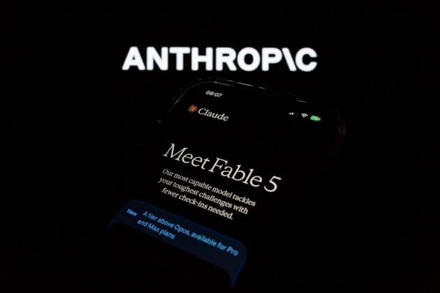June 10, 2026, Taichung, Taiwan: Anthropic on Tuesday introduced Claude Fable 5, as seen featured on its webpage, displayed on a smartphone. Taichung Taiwan - ZUMAc217 20260610_zip_c217_003 Copyright: xAndrexM.xChangx