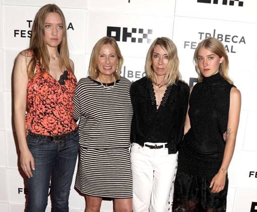 June 9, 2026, New York, New York, USA: (L) Actor COCO GORDON-MOORE, director TAMRA DAVIS, KIM GORDON from the band Sonic Youth, and musician singer LOTTIE MALKMUS at the New York Premiere of The Best Summer held during the 2026 Tribeca Film Festival at The Shorts Theater at Spring Studios. New York USA  - ZUMAk03_ 20260609_zaf_k03_041 Copyright: xNancyxKaszermanx