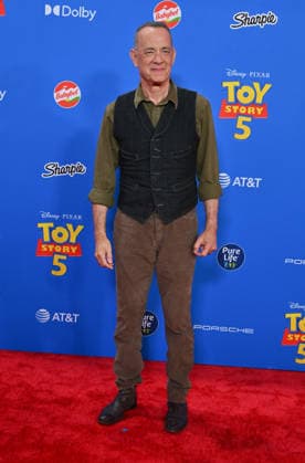 Disney And Pixar™s ˜Toy Story 5™ Los Angeles Premiere Tom Hanks arriving to Disney and Pixar™s Toy Story 5 Los Angeles premiere held at the Dolby Theatre on June 9, 2026 in Hollywood, CA. Hollywood Dolby Theatre California USA Copyright: xLisaxOConnorx xAFF-USA.comx