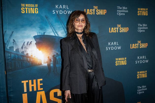 The Last Ship Revival Opening Night at the Metropolitan Opera House in New York, USA - 09 Jun 2026 Gina Gershon attends The Last Ship Revival Opening Night at the Metropolitan Opera House. New York United States Copyright: xRonxAdarx xSOPAxImagesx _radar_broadway_06092026_00464