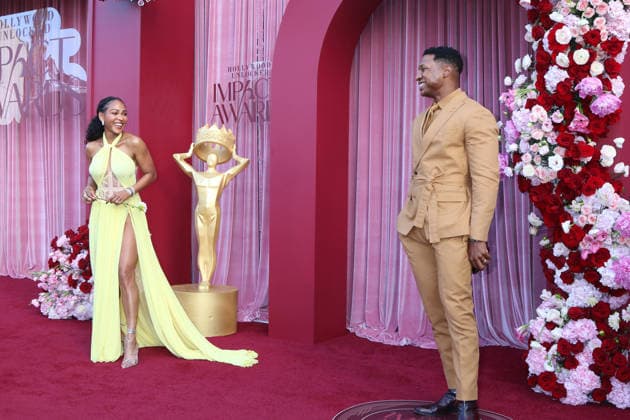 USA - Hollywood Unlocked Impact Awards - Beverly Hills LOS ANGELES - JUN 5: Meagan Good, Jonathan Majors at the Hollywood Unlocked Impact Awards at the Beverly Hilton Hotel on June 5, 2026 in Beverly Hills, CA Beverly Hills CA USA  Copyright: xKathyxHutchinsx xHutchinsxPhotox
