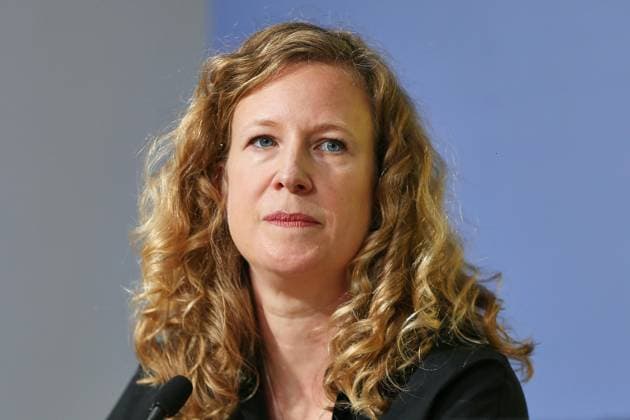 Berlin, Deutschland, 10.06.2026: Bundespressekonferenz: Pressekonferenz: Amnesty International Ethnische Säuberungen im Westjordanland: Julia Jorch, Grüne *** Berlin, Germany, 10 06 2026 Federal Press Conference Press conference Amnesty International Ethnic cleansing in the West Bank Julia Jorch, Green Party Copyright: xdtsxNachrichtenagenturx dts_122281