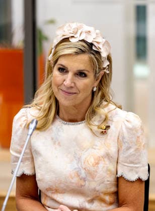 10-06-2026 Queen Maxima and Elke Budenbender visited the International Criminal Court in The Hague on the 2nd day of the 3 day statevisit to the Netherlands. Â  Copyright: xPPEx