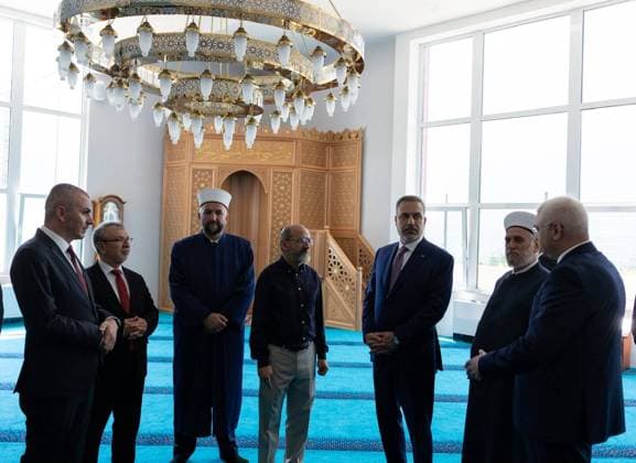 Turkish Foreign Minister Fidan visits Bulgaria SOFIA, BULGARIA - JUNE 10: Turkish Foreign Minister Hakan Fidan visits and inspects the shared building of the Sofia Higher Islamic Institute and Sofia Theology High School during his visit to Sofia, Bulgaria, on June 10, 2026. Murat Gok Anadolu Sofia Bulgaria. Editorial use only. Please get in touch for any other usage.  Copyright: x2026xAnadoluxMuratxGokx