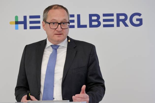 10.06.2026, DEU, Wiesloch Bilanzpressekonferenz der Heidelberger Druckmaschinen AG. David Schmedding, Vorstand Technologie und Vertrieb *** 10 06 2026, DEU, Wiesloch Annual Press Conference of Heidelberger Druckmaschinen AG David Schmedding, Chief Technology and Sales Officer