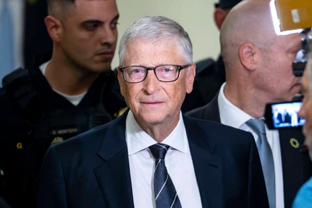 Microsoft Co-Founder Bill Gates arrives to testify during a closed-door interview with the House Oversight Committee on Capitol Hill in Washington, DC on Wednesday, June 10, 2026. The committee is continuing to hold closed-door interviews as part of their investigation into convicted sex offender Jeffrey Epstein.  WAP20260610301 BONNIExCASH