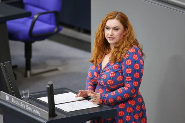 Berlin, Deutschland, 10.06.2026: Deutscher Bundestag: 82. Bundestagssitzung: Agnieszka Brugger, Grüne *** Berlin, Germany, 10 06 2026 German Bundestag 82 Bundestag session Agnieszka Brugger, Greens Copyright: xdtsxNachrichtenagenturx dts_122363