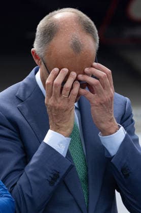 10.06.2026, xjrdrx, Wirtschaft ILA Berlin, Internationale Luft - und Raumfahrtausstellung, v.l. Bundeskanzler Friedrich Merz (CDU, Christlich Demokratische Union Deutschlands) Berlin *** 10 06 2026, xjrdrx, Economy ILA Berlin, International Aerospace Exhibition, f l Federal Chancellor Friedrich Merz CDU, Christian Democratic Union of Germany Berlin