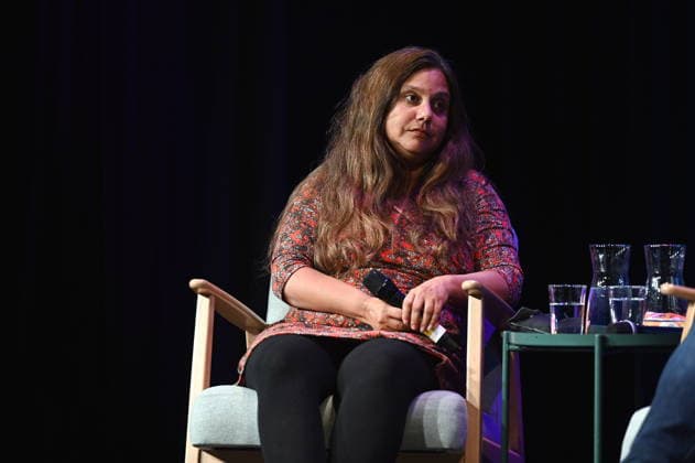 Autorin Mithu Sanyal spricht auf der Phil.Cologne, ein internationales Fest für Philosophie *** Author Mithu Sanyal speaks at Phil Cologne, an international festival of philosophy