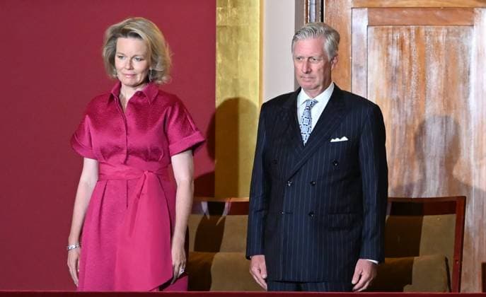 Queen Elisabeth Prize s 2026 Final Concert BRUSSELS, BELGIUM - JUNE 10 : King Philippe and Queen Mathilde attend the final concert by the laureates of the Queen Elisabeth International Music Competition at the Centre for Fine Arts (Bozar) in Brussels on Wednesday 10 June. .on June 10, 2026 in Brussels, Belgium, 10 06 2026 Brussels Belgium  Copyright: xBertxVanxDenxBrouckex