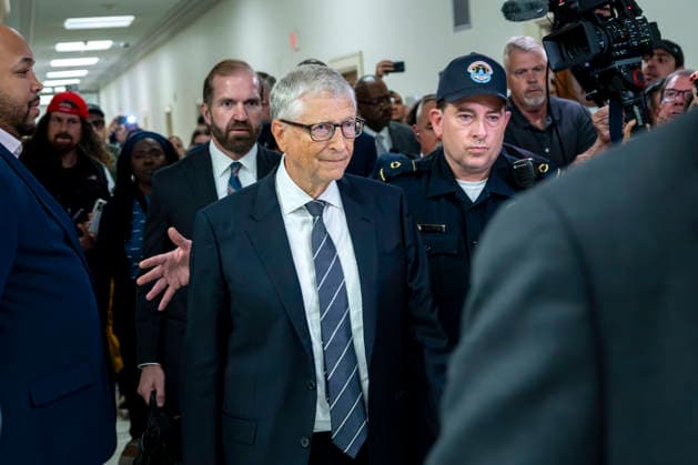 Microsoft Co-Founder Bill Gates departs a closed-door interview with the House Oversight Committee Committee on Capitol Hill in Washington, DC on Wednesday, June 10, 2026. The committee is continuing to hold closed-door interviews as part of their investigation into convicted sex offender Jeffrey Epstein.  WAP20260610319 BONNIExCASH