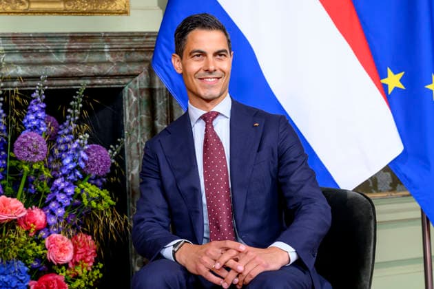 Dutch Royals receive Germany for state visit, day 2, The Hague, Netherlands - 10 Jun 2026 Prime Minister Rob Jetten during a government lunch in The Hague, during the state visit from the German Federal President to the Netherlands. The Hague The Netherlands  Copyright: xDPPA EMx