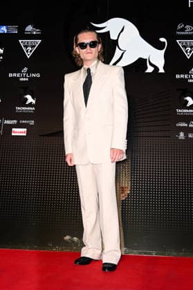 IPA85557539 - Taormina, 72nd Taormina Film Fest 2026 Day 1, red carpet. Pictured: Tom Glynn-Carney  Copyright: xManuelexMangiarottix xDxAvanzo Mangiarottix 85557539