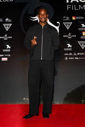 IPA85560563 - Taormina, 72nd Taormina Film Fest 2026 Day 1, red carpet. Pictured: Akinola Davies Jr.  Copyright: xManuelexMangiarottix xDxAvanzo Mangiarottix 85560563