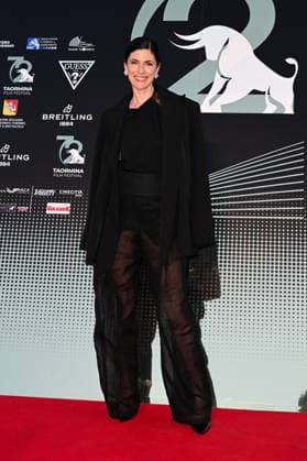 IPA85560627 - Taormina, 72nd Taormina Film Fest 2026 Night 1, red carpet. Pictured: Anna Valle  Copyright: xManuelexMangiarottix xDxAvanzo Mangiarottix 85560627