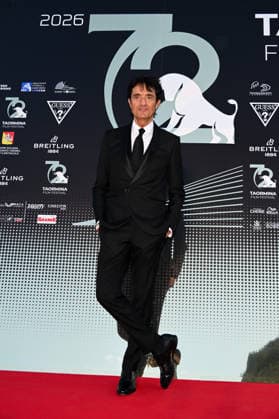 IPA85560686 - Taormina, 72nd Taormina Film Fest 2026 Night 1, red carpet. Pictured: Giulio Base  Copyright: xManuelexMangiarottix xDxAvanzo Mangiarottix 85560686