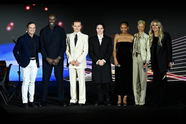 IPA85561799 - Taormina, 72nd Taormina Film Fest 2026 Night 1, Awards Ceremony Pictured: Phoebe Campbell, Tom Glynn-Carney, Steve Toussaint, Bethany Antonia, Harry Collett, Tiziana Rocca, Alessandro Araimo  Copyright: xMaurizioxD avanzox xDxAvanzo Mangiarottix 85561799