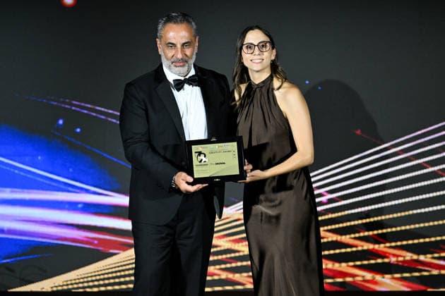 IPA85562025 - Taormina, 72nd Taormina Film Fest 2026 Night 1, Awards Ceremony Pictured: Aurora Leone  Copyright: xMaurizioxD avanzox xDxAvanzo Mangiarottix 85562025
