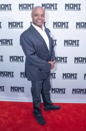 June 10, 2026, Bronx, New York, USA: Terence Bernie Hines attends 40th Moving Image Awards honoring Kevin Bacon and Kyra Sedgwick for their enduring contributions to American movies and Adam Aron, Chairman and Chief Executive Officer of AMC Entertainment at MOMI in New York, NY on June 10, 2026. Bronx USA  - ZUMAr339 20260610_znp_r339_129 Copyright: xLevxRadinx