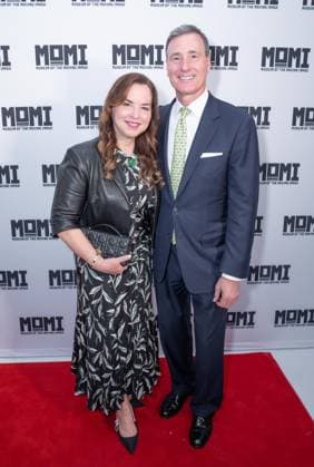 June 10, 2026, Bronx, New York, USA: Andrea Lustig and Ivan L. Lustig attend 40th Moving Image Awards honoring Kevin Bacon and Kyra Sedgwick for their enduring contributions to American movies and Adam Aron, Chairman and Chief Executive Officer of AMC Entertainment at MOMI in New York, NY on June 10, 2026. Bronx USA  - ZUMAr339 20260610_znp_r339_127 Copyright: xLevxRadinx