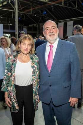 ABB LEOBAECK- Hadas Prosor und Ron Prosor, Israelischer Botschafter bei der Verleihung des Leo-Baeck-Preises in den Wilhelm Studios am 10.06.2026 in Berlin Berlin Deutschland *** ABB LEOBAECK Hadas Prosor and Ron Prosor, Israeli Ambassador at the Leo Baeck Award Ceremony at Wilhelm Studios on 10 06 2026 in Berlin Berlin Germany