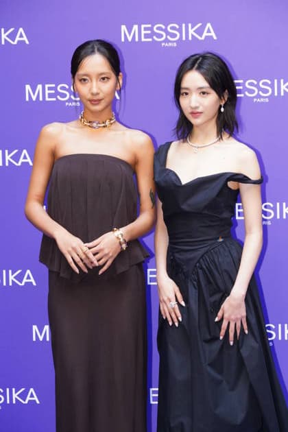 HONG KONG, CHINA - JUNE 11: Actress Natalie Hsu En-yi (R) attends the opening celebration of the Messika store at Harbour City in Tsim Sha Tsui on June 11, 2026 in Hong Kong, China.  Copyright: xVCGx 111647544963