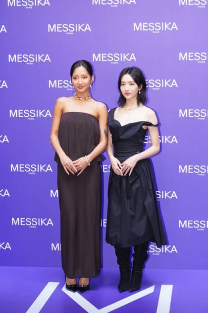 HONG KONG, CHINA - JUNE 11: Actress Natalie Hsu En-yi (R) attends the opening celebration of the Messika store at Harbour City in Tsim Sha Tsui on June 11, 2026 in Hong Kong, China.  Copyright: xVCGx 111647544964