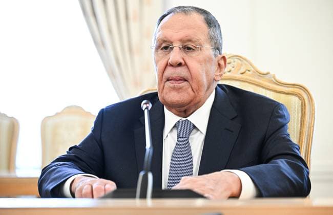 Russia Bahrain 9187688 11.06.2026 Russian Foreign Minister Sergey Lavrov attends a meeting with Bahraini Foreign Minister Abdullatif bin Rashid Al Zayani in Moscow, Russia. Kristina Solovyova Sputnik Moscow Russia  Copyright: xKristinaxSolovyovax