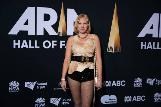 ARIA AWARDS HALL OF FAME, Holiday Sidewinder during a 2026 ARIA awards Hall of fame event at Carriageworks, in Sydney, Thursday, June 11, 2026. ( NO ARCHIVING  Copyright: xSARAHxWILSONx 20260611153742507282