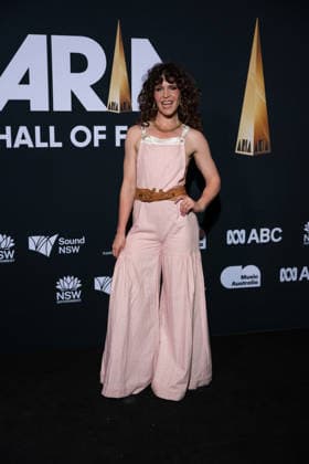ARIA AWARDS HALL OF FAME, Fanny Lumsden during a 2026 ARIA awards Hall of fame event at Carriageworks, in Sydney, Thursday, June 11, 2026. ( NO ARCHIVING  Copyright: xSARAHxWILSONx 20260611175908310924