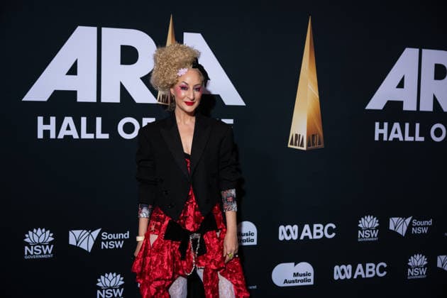 ARIA AWARDS HALL OF FAME, Estelle Michaelides during a 2026 ARIA awards Hall of fame event at Carriageworks, in Sydney, Thursday, June 11, 2026. ( NO ARCHIVING  Copyright: xSARAHxWILSONx 20260611191589883007