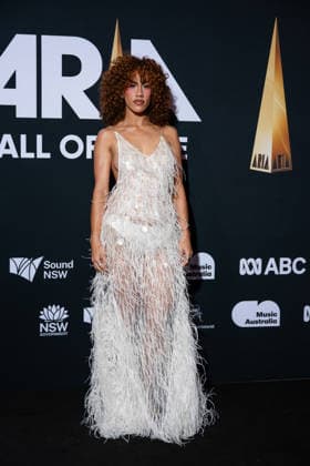 ARIA AWARDS HALL OF FAME, Becca Hatch during a 2026 ARIA awards Hall of fame event at Carriageworks, in Sydney, Thursday, June 11, 2026. ( NO ARCHIVING  Copyright: xSARAHxWILSONx 20260611128686259060