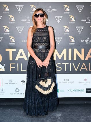 IPA85572747 - Taormina, 72nd Taormina Film Fest 2026 Day 2 Photocall for the Women Beyond the Gaze panel In the photo: Clotilde Courau  Copyright: xMaurizioxD Avanzox xDxAvanzo Mangiarottix 85572747