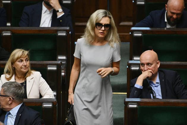 RECORD DATE NOT STATED 10.06.2026 WARSZAWA SEJM RP Warsaw 10 06 2026 59th session of the Sejm of the 10th term - Polish Parliament DEBATA I GLOSOWANIE NAD WOTUM NIEUFNOSCI DLA MINISTRA MSWIA MARCINA KIERWINSKIEGO DEBATE AND VOTE ON THE NO-CONFIDENCE MOTION FOR THE MINISTER OF THE INTERIOR MARCIN KIERWINSKI N Z MALGORZATA WASSERMANN FOT DAMIAN BURZYKOWSKI NEWSPIX.PL NEWSPIX.PL --- newspix.pl 