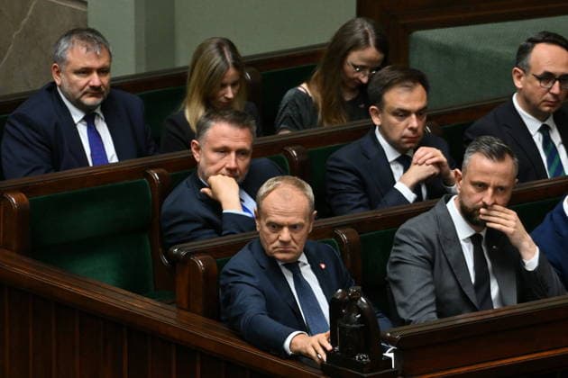 RECORD DATE NOT STATED 10.06.2026 WARSZAWA SEJM RP Warsaw 10 06 2026 59th session of the Sejm of the 10th term - Polish Parliament DEBATA I GLOSOWANIE NAD WOTUM NIEUFNOSCI DLA MINISTRA MSWIA MARCINA KIERWINSKIEGO DEBATE AND VOTE ON THE NO-CONFIDENCE MOTION FOR THE MINISTER OF THE INTERIOR MARCIN KIERWINSKI N Z DONALD TUSK WLADYSLAW KOSINIAK KAMYSZ MARCIN KIERWINSKI RZAD FOT DAMIAN BURZYKOWSKI NEWSPIX.PL NEWSPIX.PL --- newspix.pl 