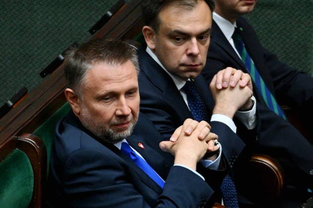 RECORD DATE NOT STATED 10.06.2026 WARSZAWA SEJM RP Warsaw 10 06 2026 59th session of the Sejm of the 10th term - Polish Parliament DEBATA I GLOSOWANIE NAD WOTUM NIEUFNOSCI DLA MINISTRA MSWIA MARCINA KIERWINSKIEGO DEBATE AND VOTE ON THE NO-CONFIDENCE MOTION FOR THE MINISTER OF THE INTERIOR MARCIN KIERWINSKI N Z MARCIN KIERWINSKI ANDRZEJ DOMANSKI RZAD FOT DAMIAN BURZYKOWSKI NEWSPIX.PL NEWSPIX.PL --- newspix.pl 