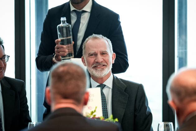 King Felipe VI presides over the commemoration of the 10th anniversary of the Hermes Foundation King Felipe VI during the celebration of the commemoration of the tenth anniversary of the Hermes Foundation, on June 11, 2026, in Madrid Spain This institutional gala event brings together prominent personalities from the business, academic and communication fields to review the history of this entity dedicated to the defense of intellectual property rights, the promotion of media literacy and the promotion of a democratic and secure digital ecosystem 11 JUNE 2026 Diego Radamé Madrid Madrid Madrid Spain  Copyright: xDiegoxRadamÃ sx 7588922