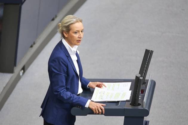 Berlin, Deutschland, 11.06.2026: Deutscher Bundestag: 83. Bundestagssitzung: Alice Weidel (AfD) *** Berlin, Germany, 11 06 2026 German Bundestag 83 Bundestag session Alice Weidel AfD Copyright: xdtsxNachrichtenagenturx dts_122596