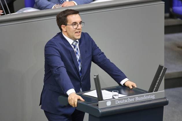 Berlin, Deutschland, 11.06.2026: Deutscher Bundestag: 83. Bundestagssitzung: Konrad Körner, CSU *** Berlin, Germany, 11 06 2026 German Bundestag 83 Bundestag session Konrad Körner, CSU Copyright: xdtsxNachrichtenagenturx dts_122533