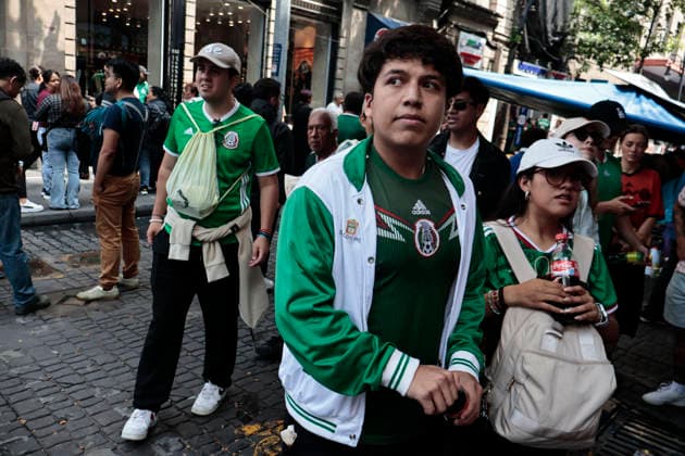 June 11, 2026, Mexico City, Cdmx, Mexico: The opening ceremony of the third FIFA World Cup 2026 in Mexico City has begun, broadcast live from Plaza de la ConstitucioÂ³n as part of the FIFA Fan Festival. Soccer fans are lining up in the streets to gather in the ZoÂ³calo for the opening match between the Mexican National Team and South Africa, which kicks off at 1:00 PM. Wearing jerseys, wigs, and carrying World Cup trophies, thousands of Mexicans and foreigners are coming together to enjoy the world s biggest sporting event. Mexico City Mexico - ZUMAp204 20260611_zip_p204_011 Copyright: xJosuexPerezx