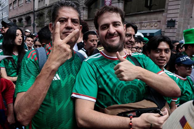 June 11, 2026, Mexico City, Cdmx, Mexico: The opening ceremony of the third FIFA World Cup 2026 in Mexico City has begun, broadcast live from Plaza de la ConstitucioÂ³n as part of the FIFA Fan Festival. Soccer fans are lining up in the streets to gather in the ZoÂ³calo for the opening match between the Mexican National Team and South Africa, which kicks off at 1:00 PM. Wearing jerseys, wigs, and carrying World Cup trophies, thousands of Mexicans and foreigners are coming together to enjoy the world s biggest sporting event. Mexico City Mexico  - ZUMAp204 20260611_zip_p204_021 Copyright: xJosuexPerezx