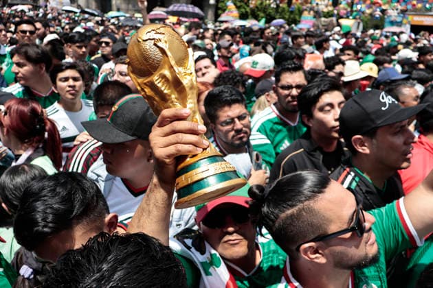 June 11, 2026, Mexico City, Cdmx, Mexico: The opening ceremony of the third FIFA World Cup 2026 in Mexico City has begun, broadcast live from Plaza de la ConstitucioÂ³n as part of the FIFA Fan Festival. Soccer fans are lining up in the streets to gather in the ZoÂ³calo for the opening match between the Mexican National Team and South Africa, which kicks off at 1:00 PM. Wearing jerseys, wigs, and carrying World Cup trophies, thousands of Mexicans and foreigners are coming together to enjoy the world s biggest sporting event. Mexico City Mexico  - ZUMAp204 20260611_zip_p204_032 Copyright: xJosuexPerezx