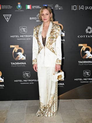 IPA85584571 - Taormina, 72nd Taormina Film Fest 2026 Night 2, Cocktail Reception Pictured: Abbie Cornish  Copyright: xMaurizioxD avanzox xDxAvanzo Mangiarottix 85584571