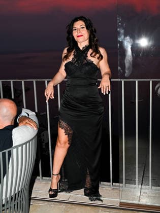 IPA85585946 - Taormina, 72nd Taormina Film Fest 2026 Night 2, Cocktail Reception Pictured: Giusy Ferreri  Copyright: xMaurizioxD avanzox xDxAvanzo Mangiarottix 85585946