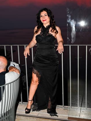 IPA85585947 - Taormina, 72nd Taormina Film Fest 2026 Night 2, Cocktail Reception Pictured: Giusy Ferreri  Copyright: xMaurizioxD avanzox xDxAvanzo Mangiarottix 85585947