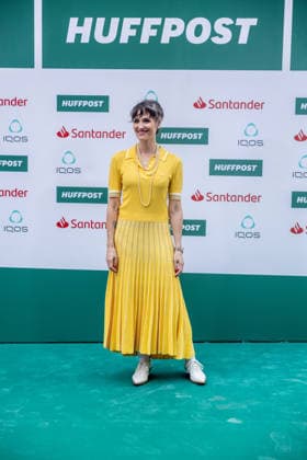 Photocall of the 14th anniversary party of El HuffPost Laura Pamplona during the photocall on the occasion of the 14th anniversary of El HuffPost, at the Museo Lázaro Galdiano, on June 11, 2026, in Madrid Spain The event brings together numerous personalities from politics, culture, journalism and entertainment to commemorate the trajectory of the digital newspaper of Grupo Prisa in the Spanish news scene Spain  Copyright: xRicardoxRubiox 7590323