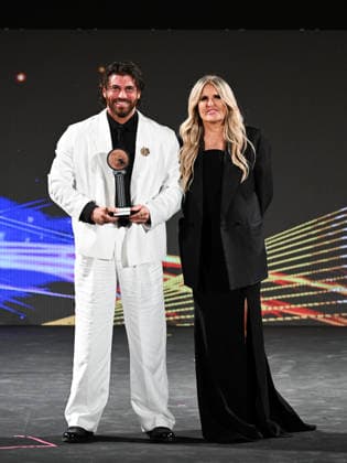 IPA85590361 - Taormina, 72nd Taormina Film Fest 2026 Night 2, Awards Ceremony. Pictured: Can Yaman, Tiziana Rocca  Copyright: xManuelexMangiarottix xDxAvanzo Mangiarottix 85590361